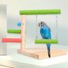 Comfortable Grip Bird Table Training Stand Birds Grinding Perch Holder  Interaction Parrot Toys