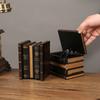 1pc Simulation Book Storage Box, Small Book Shape Storage Box, Bookshelf Decoration, Simulation Book Pen Holder, Office Fake Book Ornaments