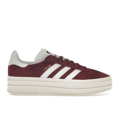 Gazelle Bold Shadow Red White женские кроссовки Cloud-White Core-White HQ6892