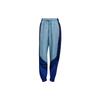 Stella McCartney Sw W Tp Zp Retro Color Block Pattern Cuffed Casual Sports Pants Women Pants Blue HA8969