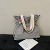 2025 новая японская сумка большой вместимости в литературном стиле, легкая и простая, повседневная модная сумка-тоут, студенческая сумка через плечо