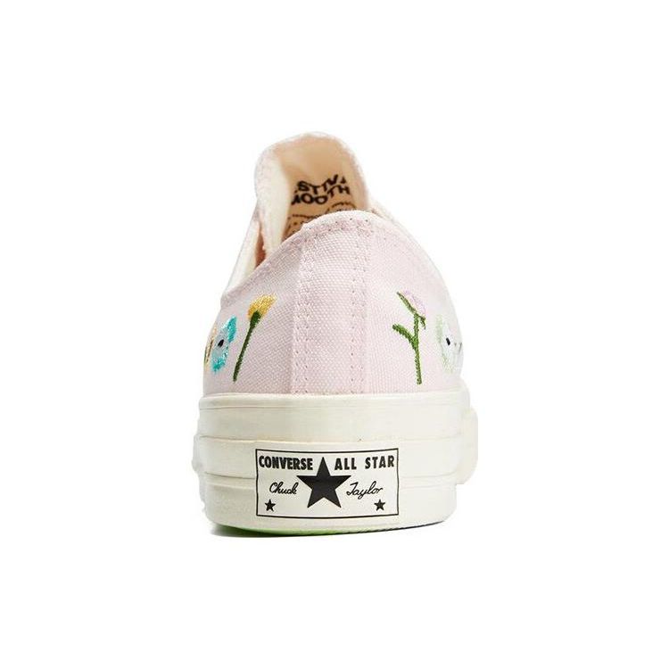 Converse 1970-е Простые Легкие в Носке Низкие Кеды из Канваса Унисекс Розовые A06072C