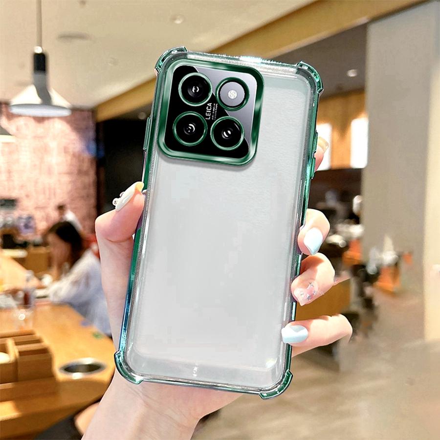 Противоударный чехол для линз с воздушной подушкой для Honor X6C X7D X9D Huawei Nova 14 Pro, силиконовая задняя крышка с покрытием, прозрачная крышка