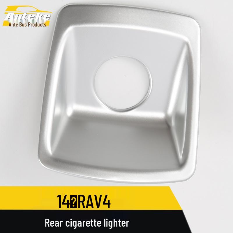 Electroplated Ashtray Cover for 2014 RAV4 Rear Lighter Panel - Car Accessory
