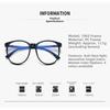 Transparent Anti Blue Light Glasses Plane Mirror Blocking Glasses  Women Men