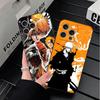 Мягкий чехол для телефона Bleach Kurosaki Ichigo для iPhone 16 16E 17 Air 15 Pro Max 14 Plus 13 Mini 11 12 7 Черная задняя крышка