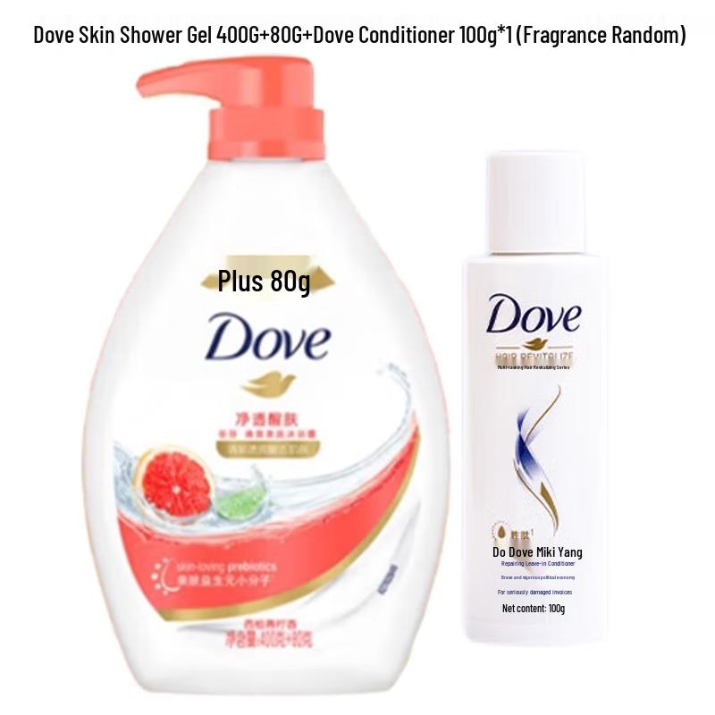Dove Purifying Refreshing Shower Gel Set