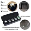 Watch Roll Travel Cases, Watch Travel Case,5 Slot Watch Roll Travel Case Organizer Display, Travel Watch Cases For Men and Women