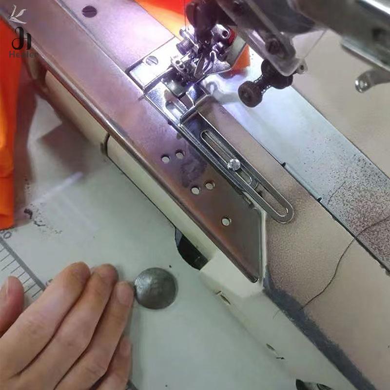 1 комплект 2- или 3-игольная промышленная плоскошовная швейная машина, линейка, направляющая шва, направляющая подрубки, направляющая подрубки для промышленной прямострочной машины