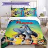 3pcs Custom Name The Jungle Book Bedding Set Duvet Cover Closure Includes 1 Duvet Cover & 2 Pillowcases for All Seasons Bedroom Decor