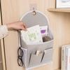 Wall Mounted Storage Bag For Family Closet Bedroom Study Kitchen Books CD Magazine Cotton Wall Hanging Organizer Bag