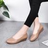 High Quality Fashion Women Shoes Round Toe Non Slip Shoes Solid Color Wedge Heel Soft Comfortable Shoes