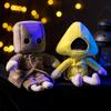 Cute Lifelike Little Nightmares 2 Plush Toy Adorable Six Figure Collection Cartoon Figure Adventure Game Gift Toys For Kids Fans