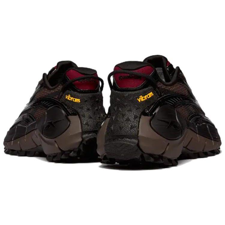 A$AP Nast x Reebok Zig Kinetica 2.5 Темно-коричневые кроссовки унисекс Основной черный Классический бордовый FZ5855