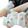 Cozy Plush Socks Sweet Bow Fluffy Socks Home Comfort Warm Socks  Cold Weather