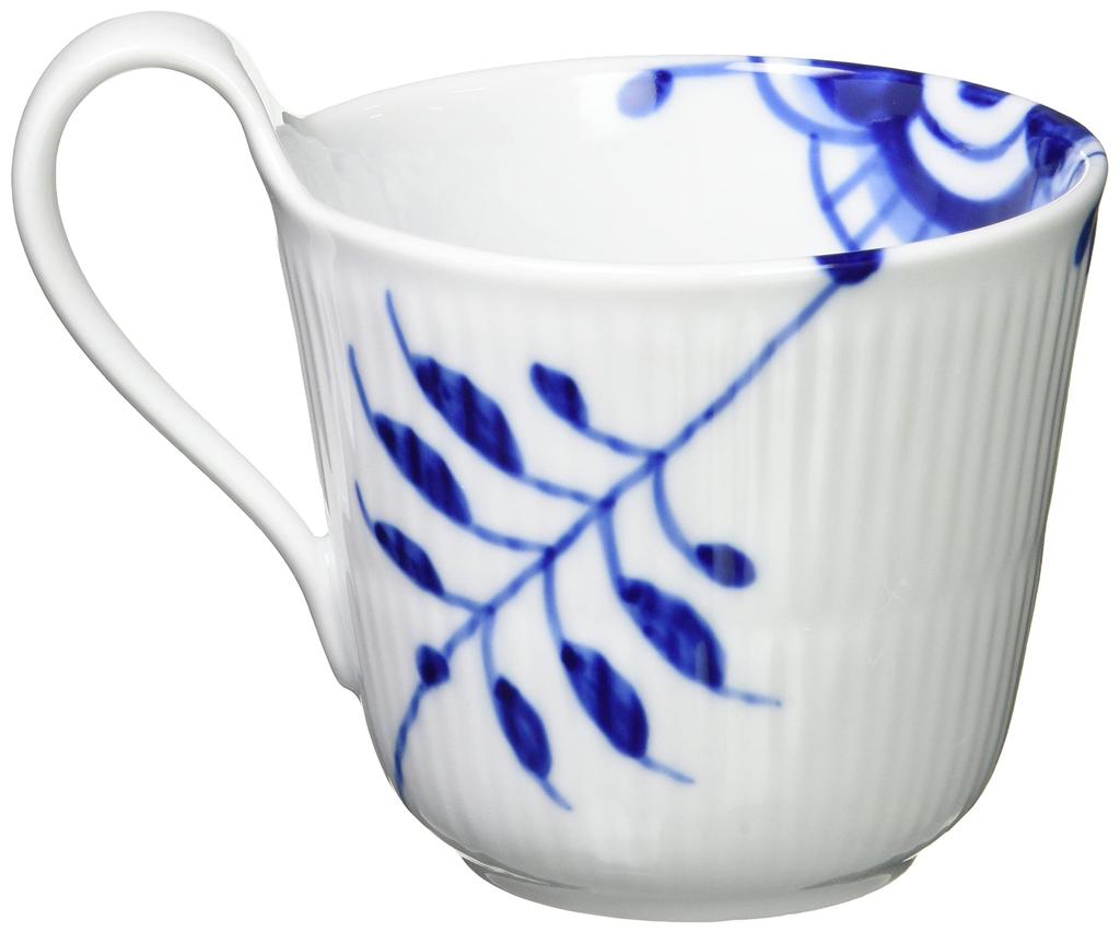 Imported Royal Copenhagen Blue Fluted Mega High Handle Mug 330ml 1016878 [Regular Product]