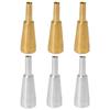 Professional 3.0C/5C/7C Plated Trumpet Mouthpiece Trumpet Nozzle Stainless Steel Trumpet Mouthpiece Small Trumpet Nozzle