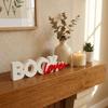 Plastic Minimal Book Desk Figurine Literary Reading Themed Study Literary Desk Craft  Office Desk
