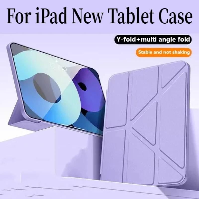 Кожаный чехол-книжка с Y-образным сгибом для IPad Mini 6 7 A17 Pro 11 M4 IPad A16 Air 11 M2 M3 для Air 2 3 4 5 6 7 8 9 10 11 Поколения Чехол для планшета