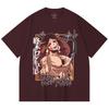 230 Gsm 100% Cotton Record of Ragnarok V9 Zerofuku Print Unisex Heavy Cotton T Shirt