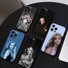 Чехол для телефона J-Singer B-Britney Spears для iPhone 16,15,14,13,12,17,Pro Max,Plus, Силиконовый Черный Чехол