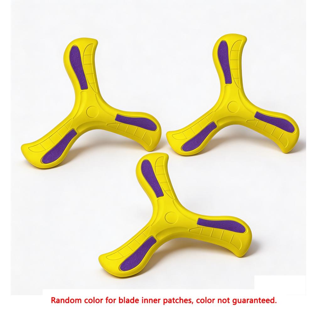 1/3Pcs Kids Soft EVA Boomerang Three Leaf Returning Boomerang Outdoor Flying Throwing Toy Safe Backyard Beach Sport Game Toy 6