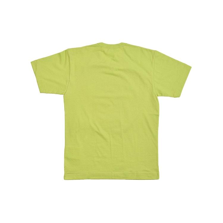 Comme des Garçons PLAY (WMNS) COMME des GARCONS PLAY Большой Красный Круглый Вырез Короткий Рукав Зеленый Женский AZ-T273-051-2