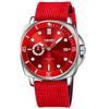 Спортивные наручные часы Стильные брендовые часы с нейлоновым ремешком Водонепроницаемые Большие повседневные деловые аналоговые флуоресцентные роскошные настоящие красные часы для мужчин
