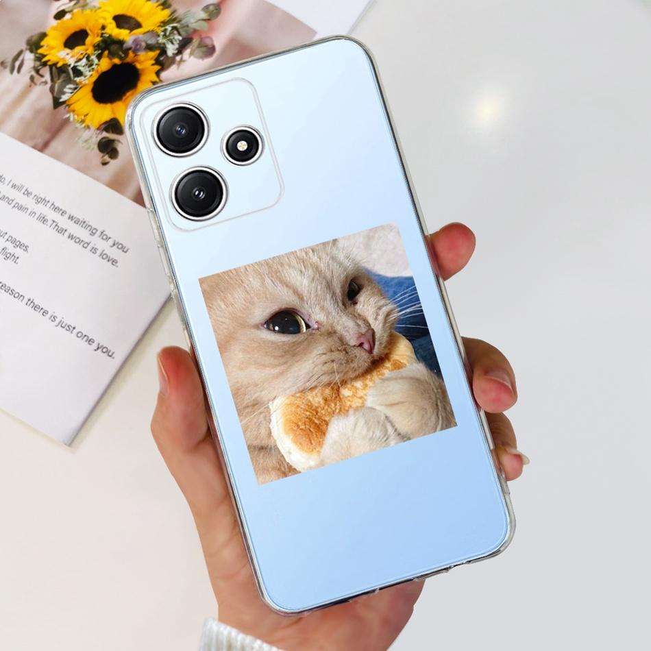 Чехол для Xiaomi Redmi 12 5G 2023 Redmi 12 5G Элегантный узор Мягкий силикон ТПУ Задняя крышка телефона Для Redmi 12 5G Глобальный