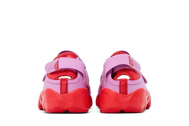Женские кроссовки Nike Air Rift в горошек светло-малиновые с красным (Женский)