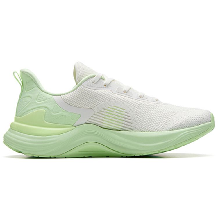 Anta Chuang 2.5 Breathable Lightweight Low-Top Running Shoes Women Sneakers White Green 122235582-7