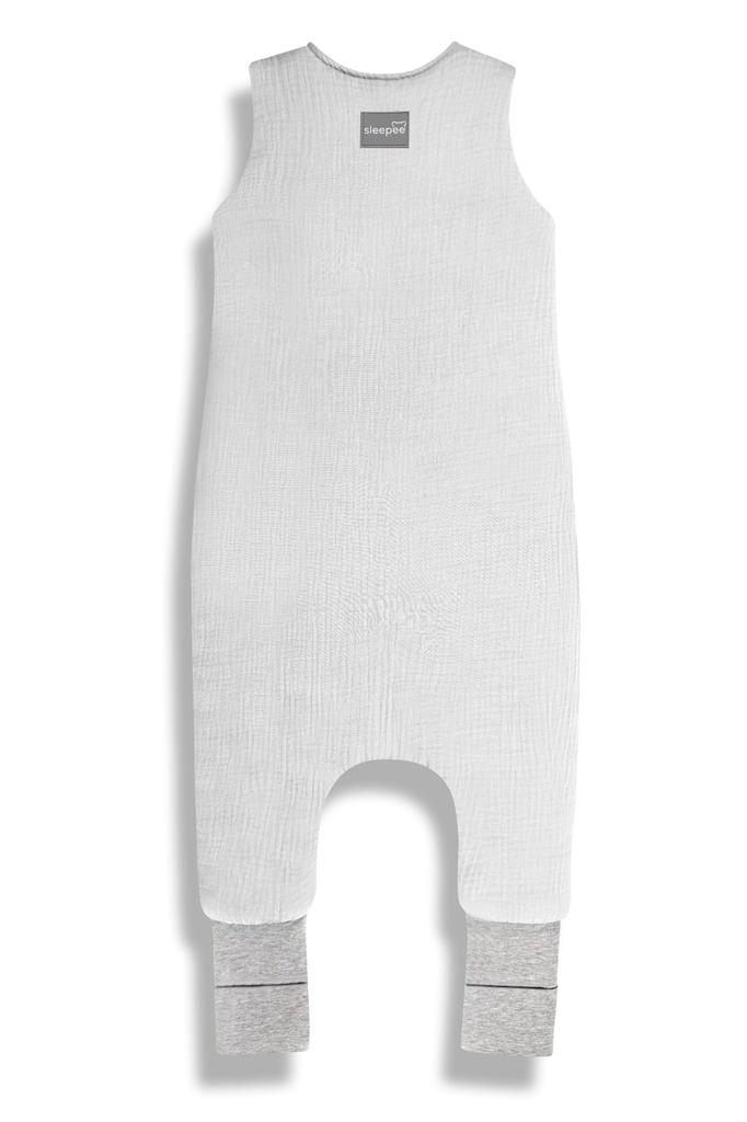 Muslin Footed Sleeping Bag M (3-5 Years) Grey