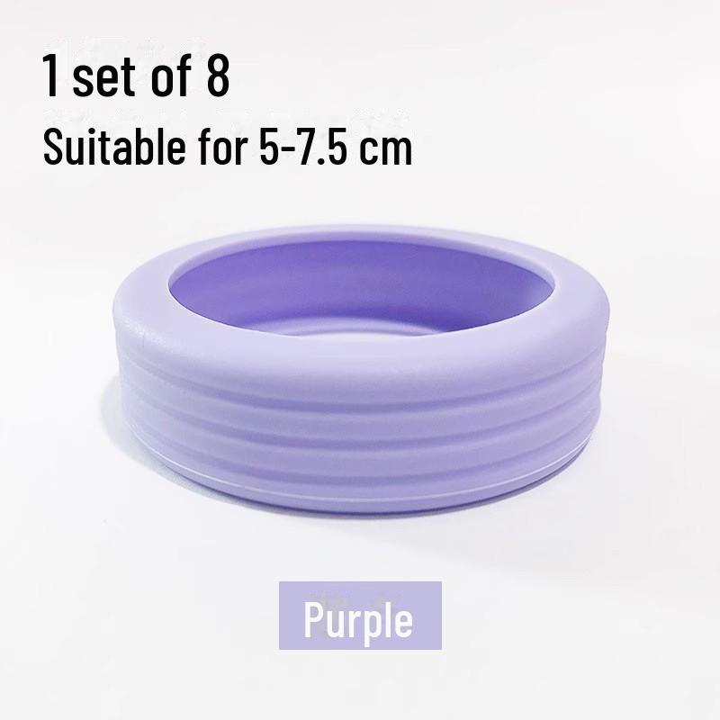 Douyin Popular Silicone Luggage Wheel Protector - Shock Absorption & Noise Reduction Cover