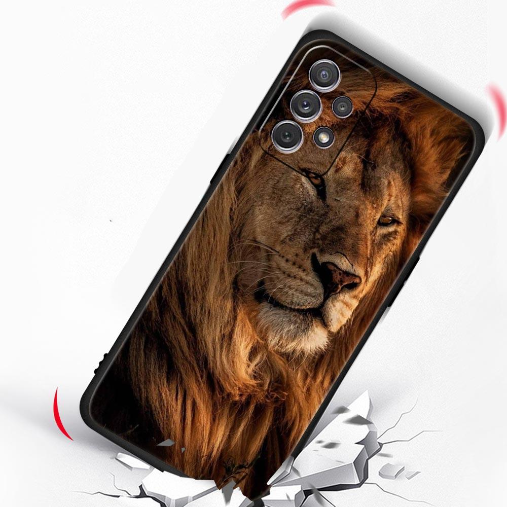 Чехол для телефона с изображением Короля Льва для Samsung Galaxy A17 A07 A55 A35 A25 A15 A05s A33 5G A31 A23 A21s A13 A41 A73 A53 A51 A71