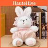 Мягкая компактная игрушка-кролик из ультрамягкого коротковорсового материала, детская идея для подарка