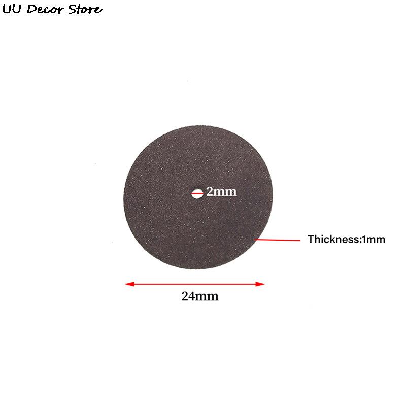 36pcs 24mm Fiberglass Reinforced Mini Drill Cutting Disc Cut Off Wheel Dremel Accessories Abrasive Tools For Rotary Tool
