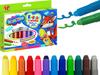Bambino Twist-Up Stick Crayons Super Soft 12 Colors
