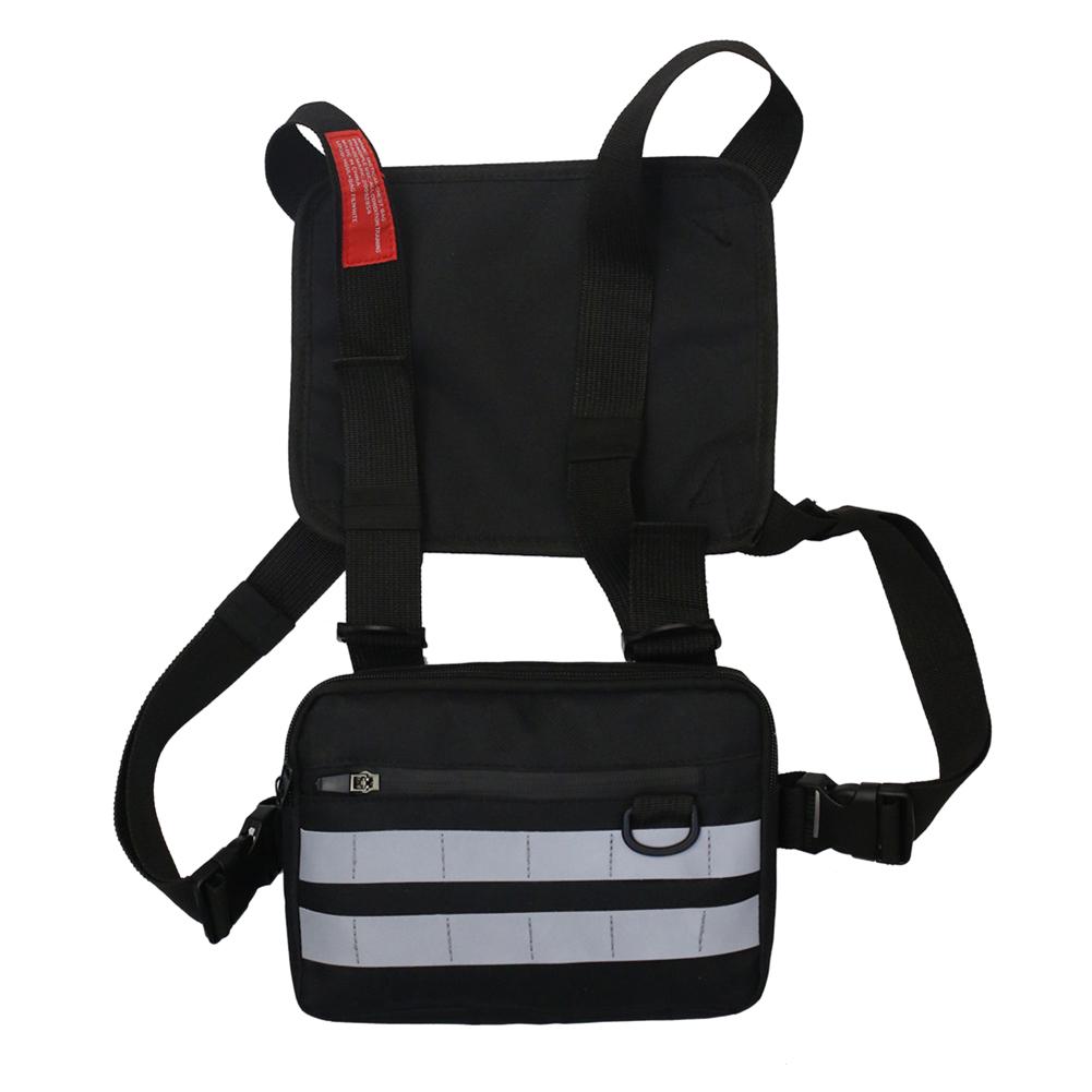 Multi-function Chest Bags Adjustable Women Men Vest Fanny Pack Fashion Streetwear Hip-Hop Chest Bag Tactical Strap Chest Rig Bag