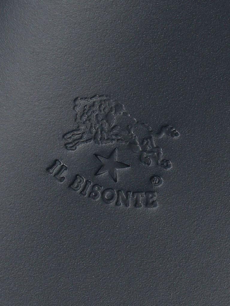 Key Case Leather Genuine Leather Cowhide Unisex Zip Type Discolored [IL BISONTE] Women's Men's