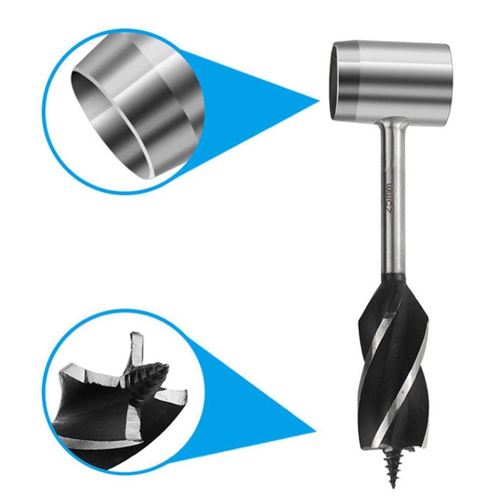 Пробойник по дереву Сверло Коронка Ручной инструмент для проделывания отверстий Набор ручных дрелей Многоцелевые шнековые сверла Кемпинг