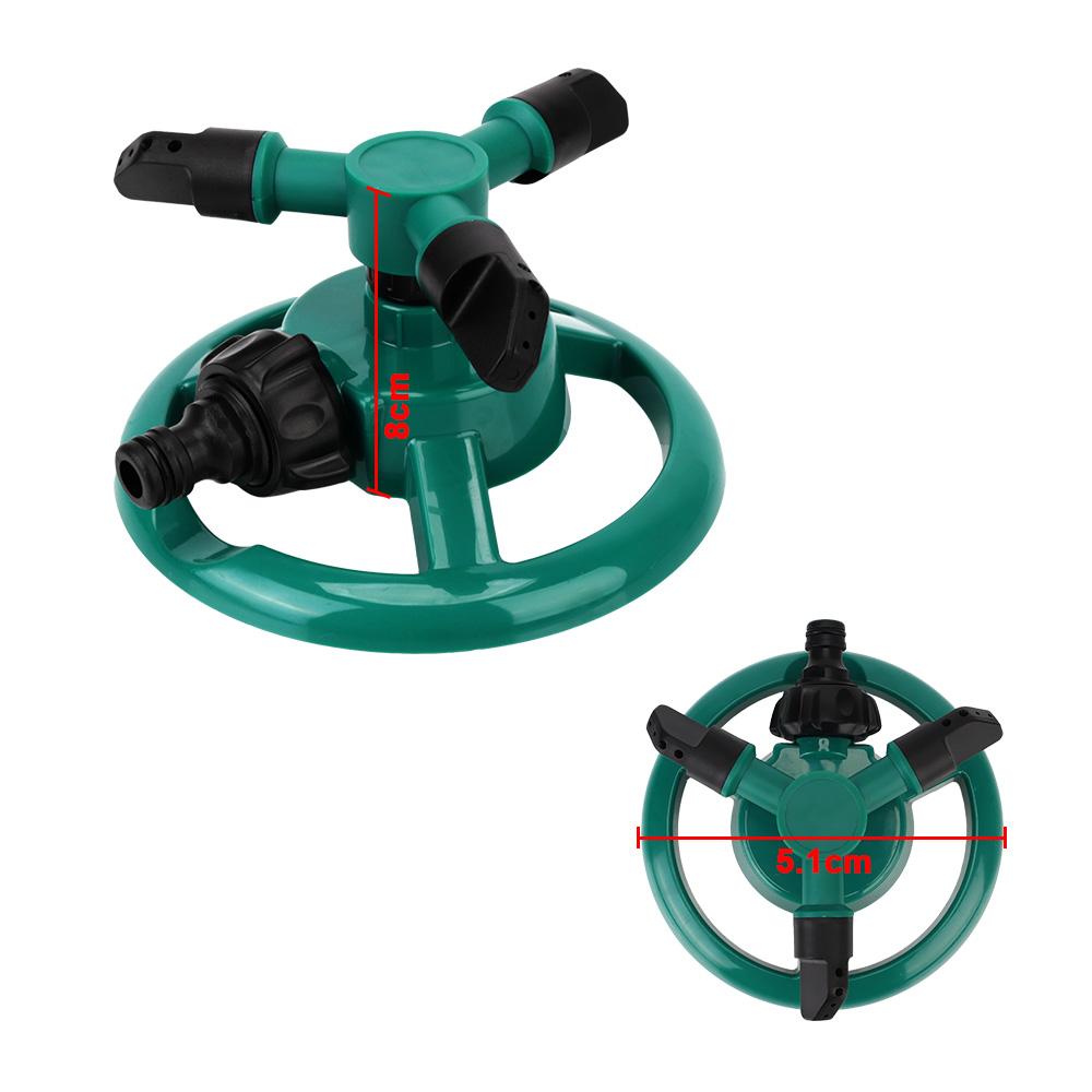Garden Lawn Automatic Watering Irrigation System Garden Supplies Rotating Water Sprinkler 360 Degree Rotary Nozzle