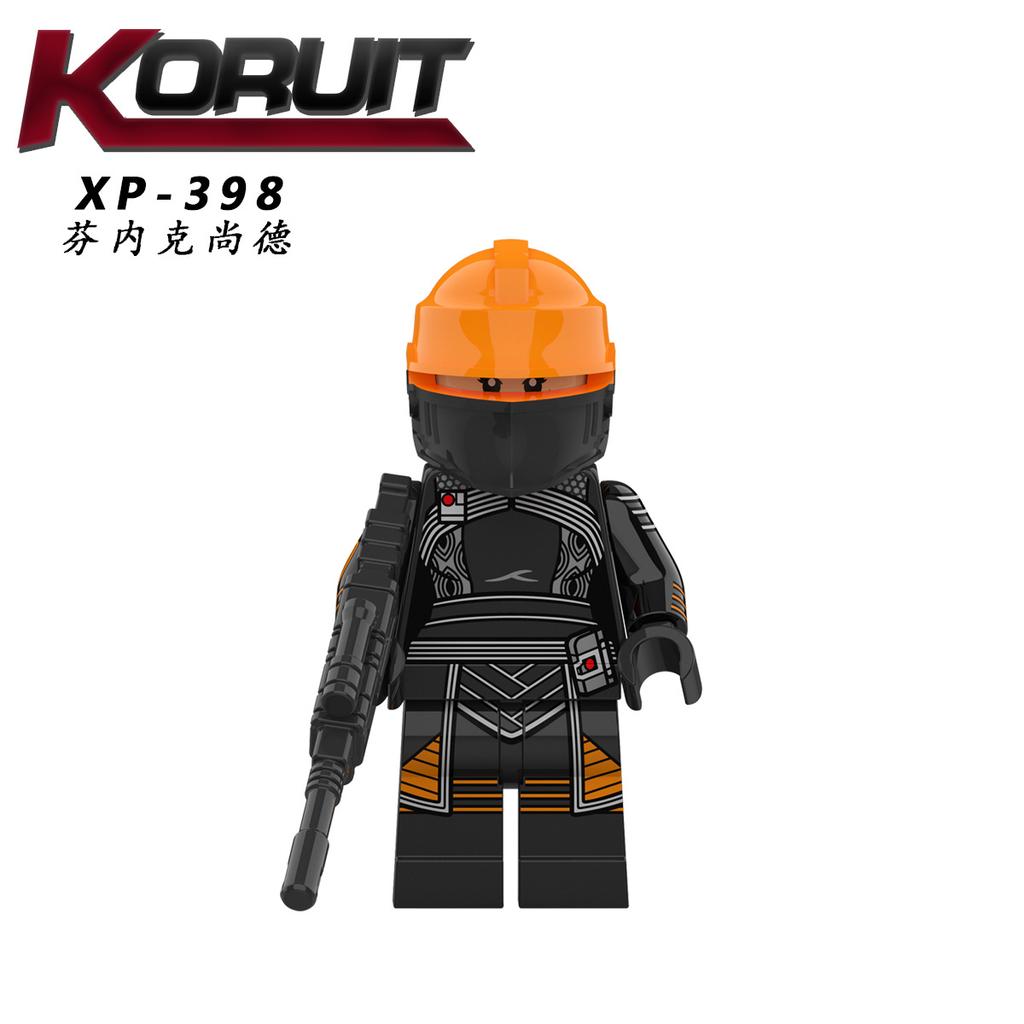 KT1052 Space Series Kids Educational Building Blocks Mini Figures Battle Toy Bag Set Creative Model Birthday Gift
