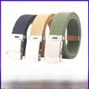 Men's Canvas Military-Style Automatic Buckle Belt, 32mm – Casual, Fashionable, All-Match Design.
