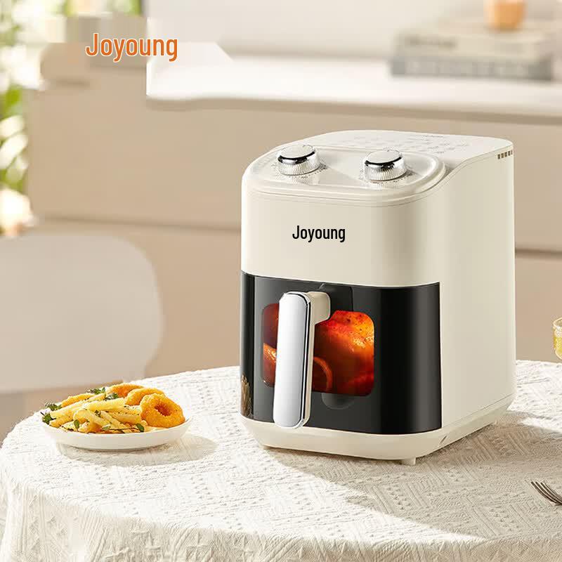 Joyoung 5.5L Visible Window Air Fryer CN plug (adapter included)
