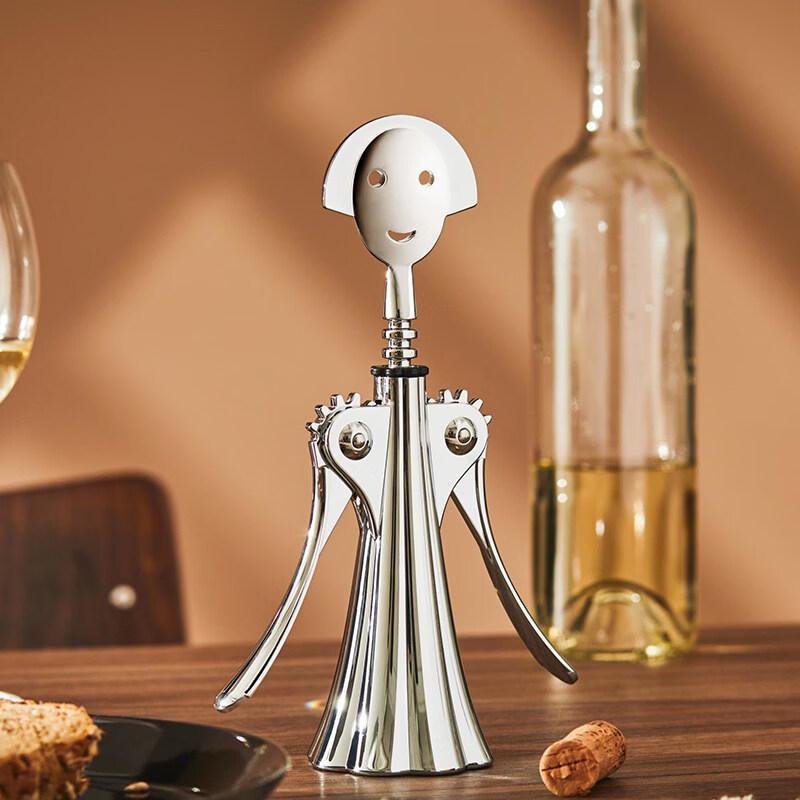 Alessi Anna G. Corkscrew & Wine Stopper Set
