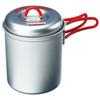 EVERNEW Titanium Ultralight Deep ECA264R Cooker, S, Red,