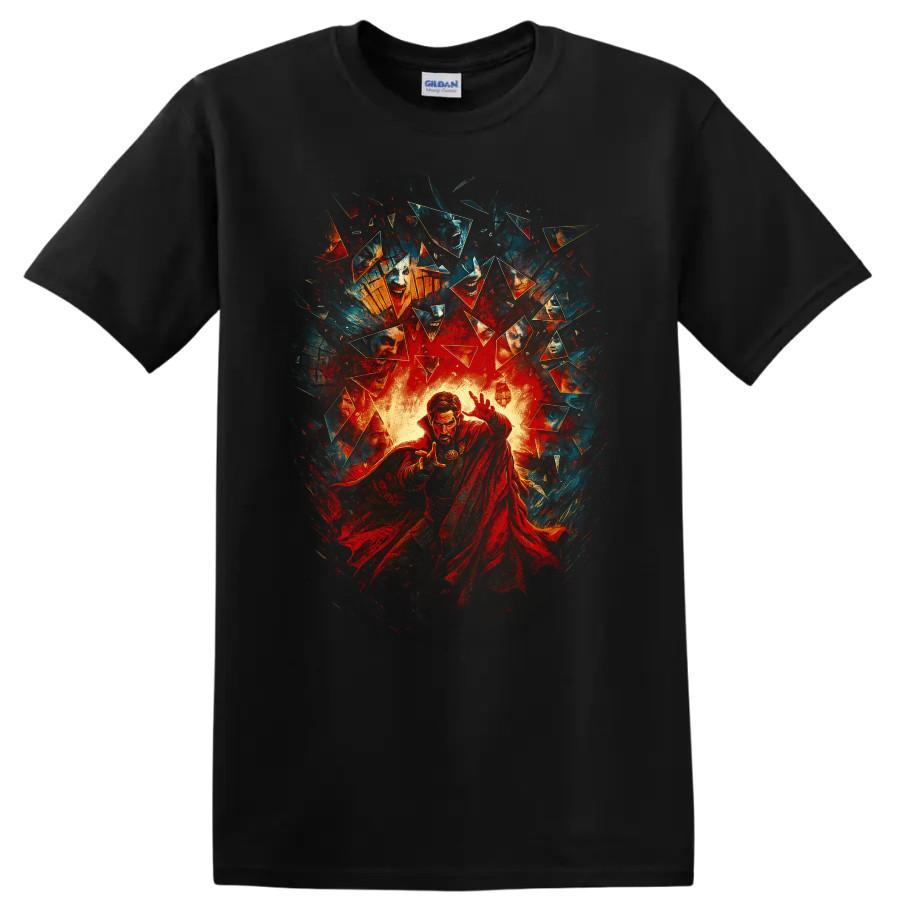 Doctor Strange Comic Art T Shirt Mystic Sorcerer Portal Action Tee