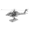 Металлический 3D-пазл Самолет-истребитель Wind AH 64 Apache Пазл средней сложности, подарочная коллекция