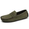 Fashion Suede Men Casual Shoes Breathable Leather Mens Loafers Slip On Male Driving Shoes Luxury Brand Comfortable Boat Shoes