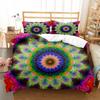 Комплект постельного белья Mandala размера King Queen, полиэстеровый комплект постельного белья в стиле бохо с рисунком слона Mandala для мальчиков, девочек, детей и подростков